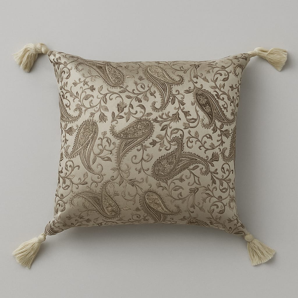 Cushion Cover Cerry Embroidery Work 16x16 | Set of 5
