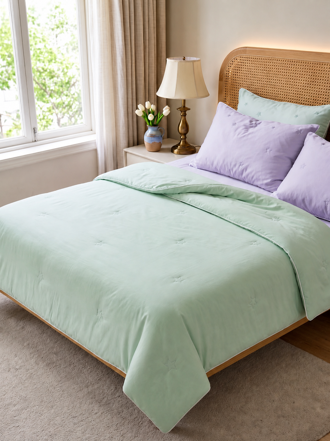 Cooling Blanket | Breathable Soft Lightweight Silk Smooth