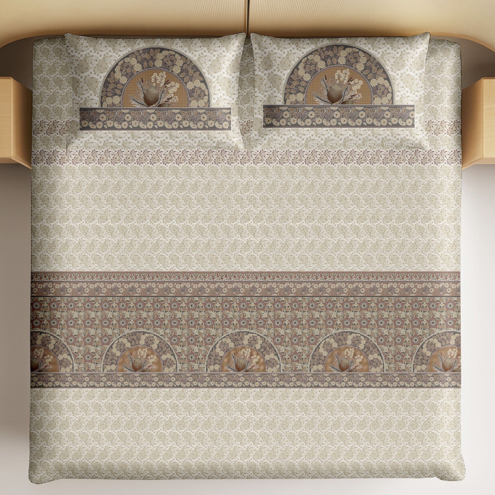 Reva King Size Bedsheet - 636