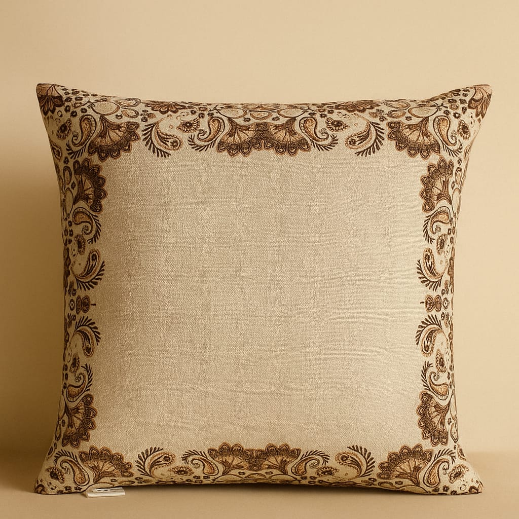 Cushion Cover Cerry Border 16x16 | Set of 5
