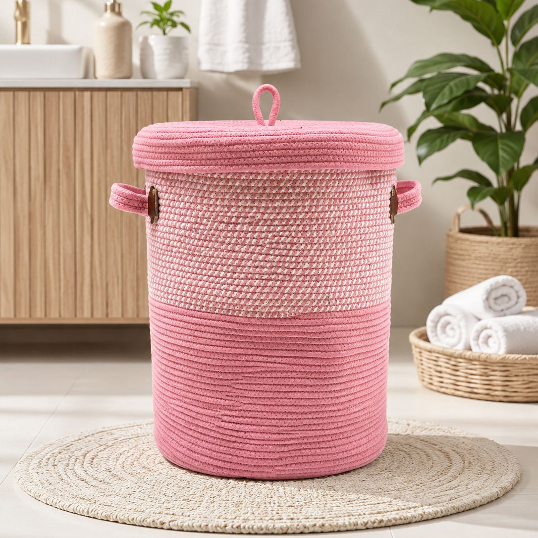 Jute Laundry Basket