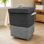 Wheel Laundry Basket Rectangle